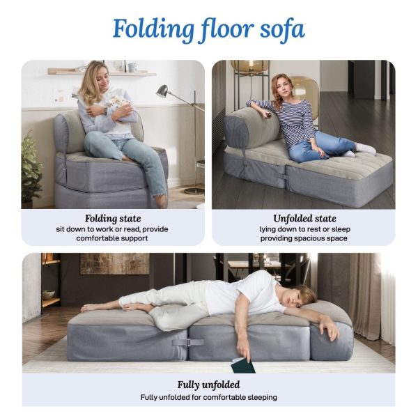 adjustable floor sofa bed 2195