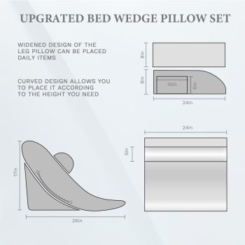 adjustable wedge pillow cushion 2067