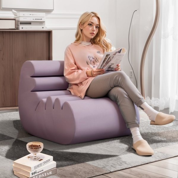 Fireside Bean Bag Chairs: Comfy Single Couch For Reading - Εικόνα 4