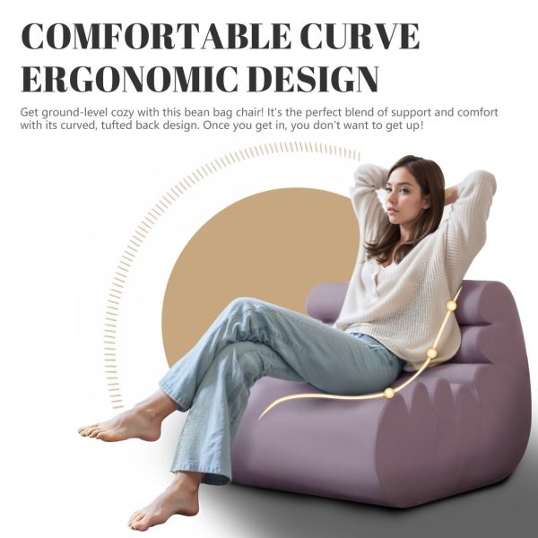 Fireside Bean Bag Chairs: Comfy Single Couch For Reading - Εικόνα 9