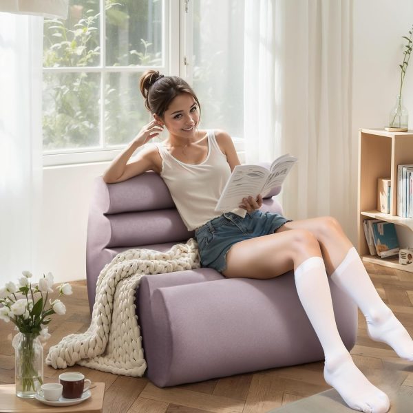 Fireside Bean Bag Chairs: Comfy Single Couch For Reading - Изображение 12