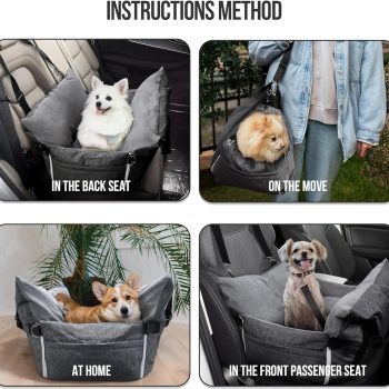 dog car seat with storage 2015