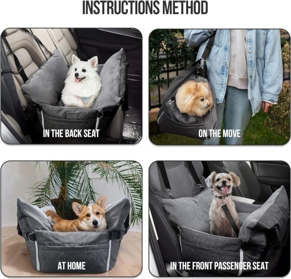 dog car seat with storage 2015