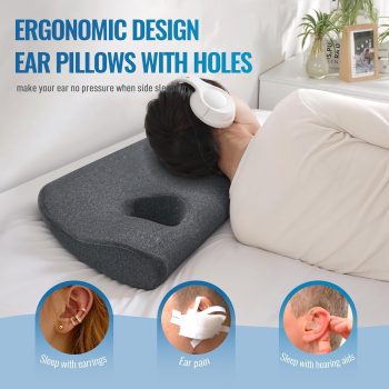 coussin de perçage d'oreille avec trous 2269