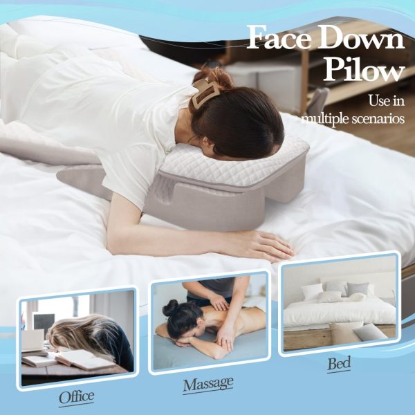 Face Down Pillow Prone Pillow Positioner For Side Sleeping - Изображение 2