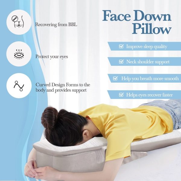 Face Down Pillow Prone Pillow Positioner For Side Sleeping - Изображение 4