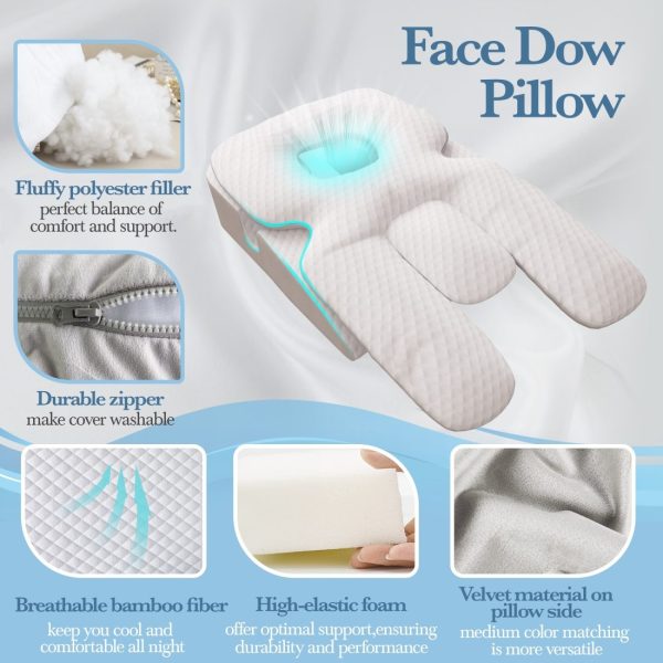 Face Down Pillow Prone Pillow Positioner For Side Sleeping - Изображение 5