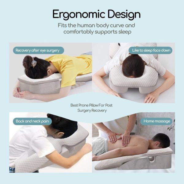 Face Down Pillow Prone Pillow Positioner For Side Sleeping - Изображение 9