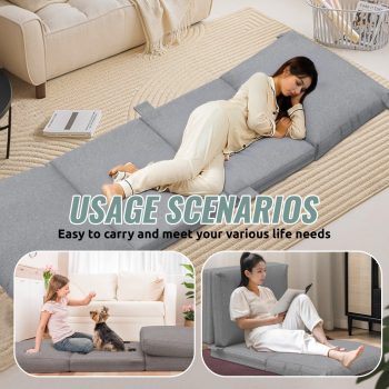 folding sofa bed beanbag 2236