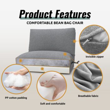 folding sofa bed beanbag 2237