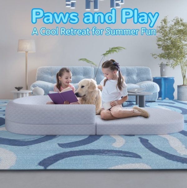 2-in-1 Memory Foam Dog & Human Bed - Foldable & Washable - Obrázek 11