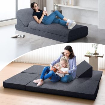 stor sammenfoldelig daybed sofa 2253