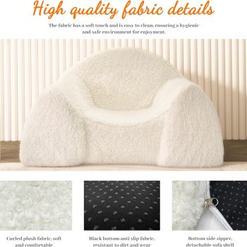 fauteuil poire en peluche 2280