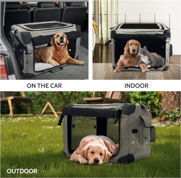 Versatile and Durable Travel Dog Crate for Medium Dogs - Εικόνα 2