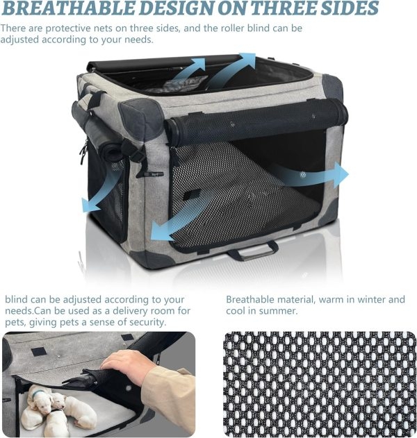 Versatile and Durable Travel Dog Crate for Medium Dogs - Εικόνα 4