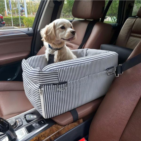 Portable Small Pet Car Seat, Front Seat Safety for Dogs & Cats - Изображение 2