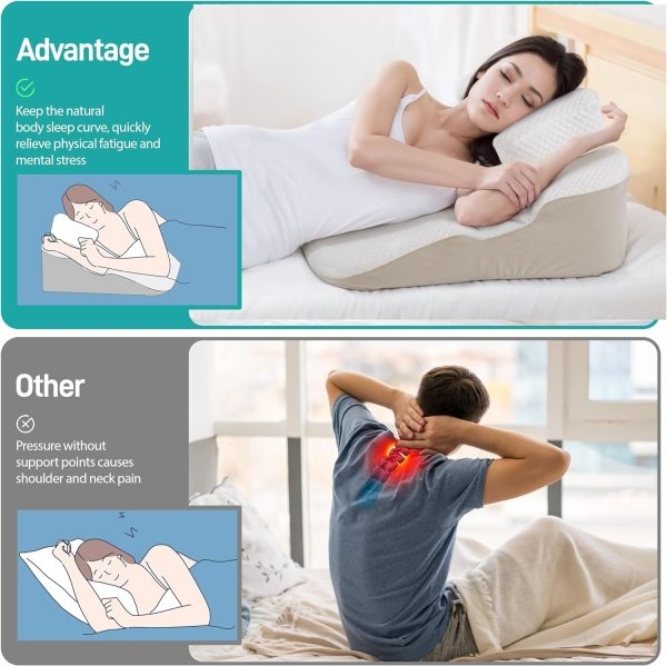 wedge pillow for shoulder pain relief 2158