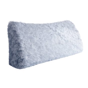 blue plush large reading pillow 2554