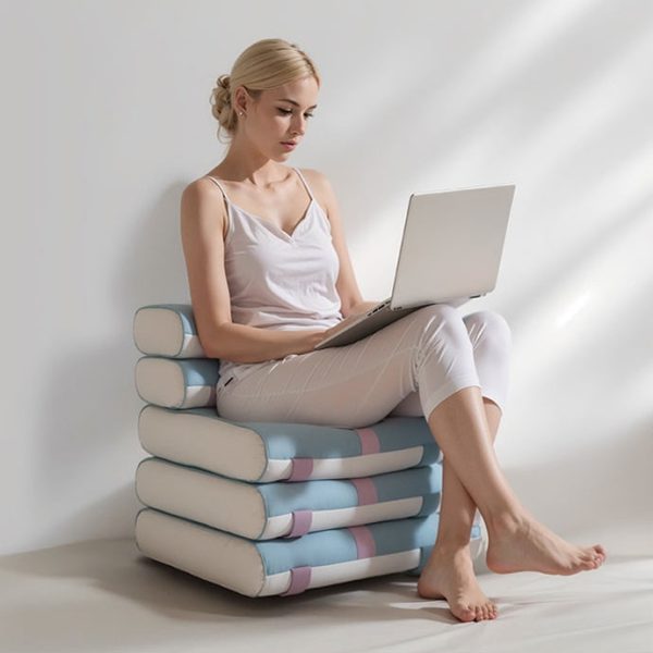 Multi-functional Creative Seat Cushion Folding Floor Bed - Εικόνα 8