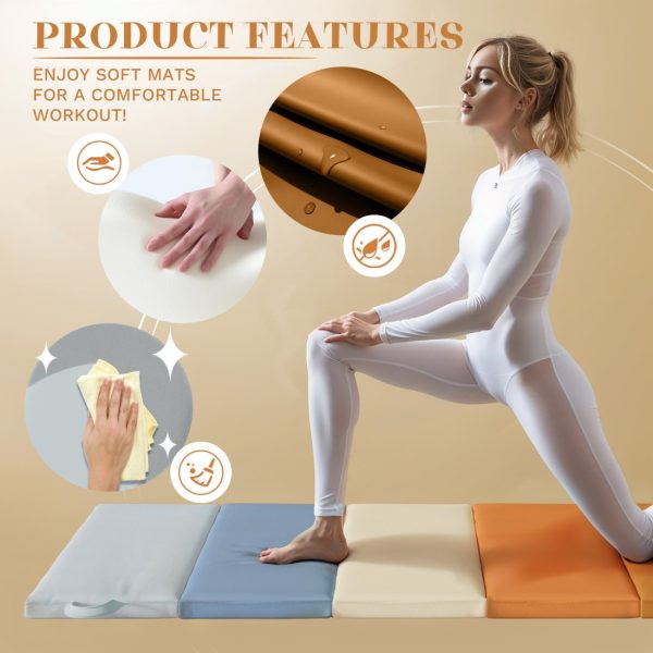 Foldable Gymnastics Mat: Versatile & Portable Exercise Accessory - Kuva 9