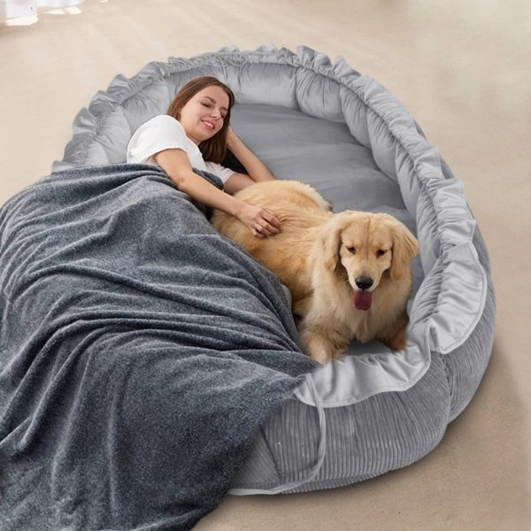 Giant Dog Beds for Adult Humans Large Floor Bed Mattress - Изображение 5