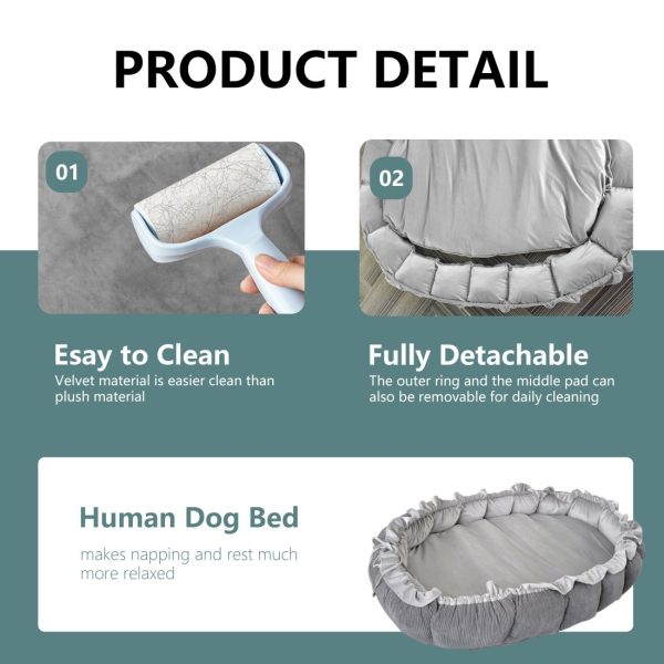 giant human dog bed 2922