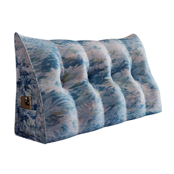 headboard pillow with side pocket 2754