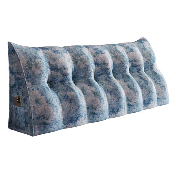 headboard pillow with side pocket 2765