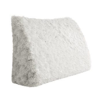 headboard white plush pillow 2752