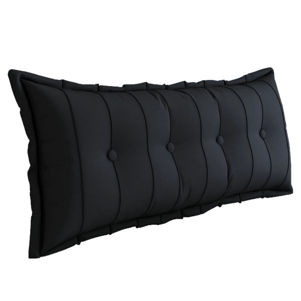 large flat body pillow black 2853