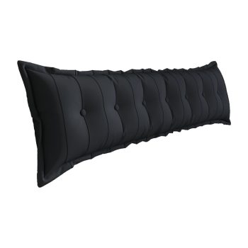 large flat body pillow black 2870