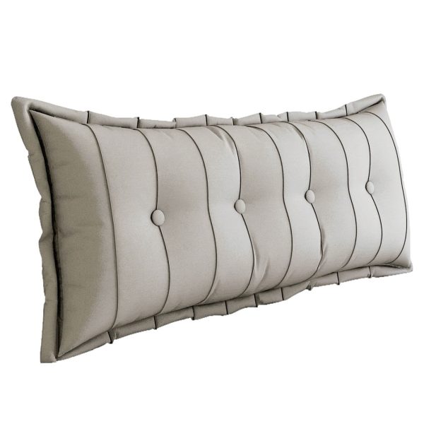 grand coussin plat pour le corps blanc 2835