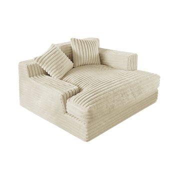 stort gulv loveseat hyggestol 2949