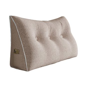 large wedge reading pillow light pink 2698