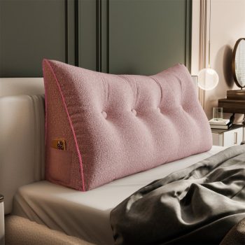 large wedge reading pillow pink 2677