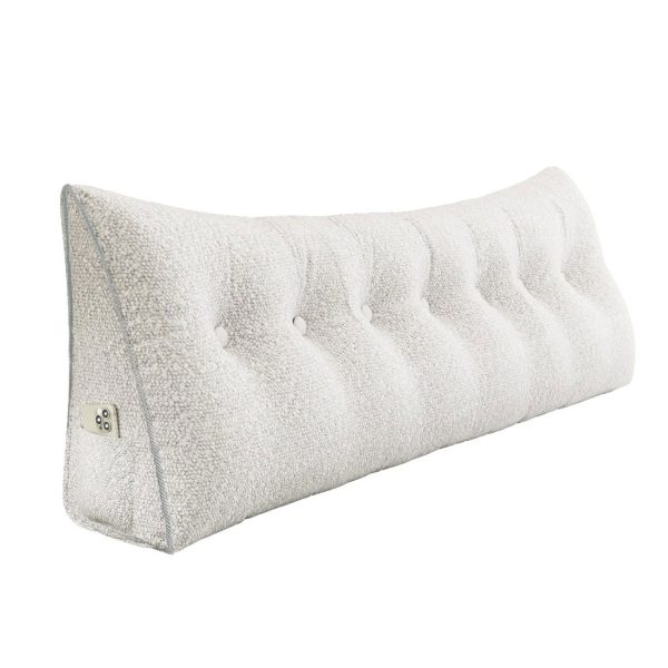 large wedge reading pillow white 2619