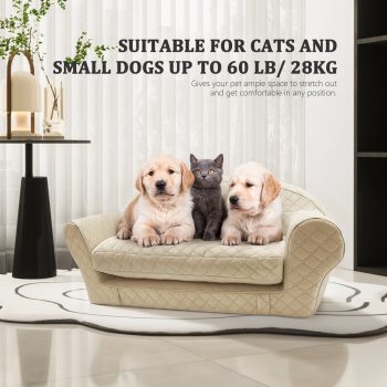 luxurious pet couch bed 2444