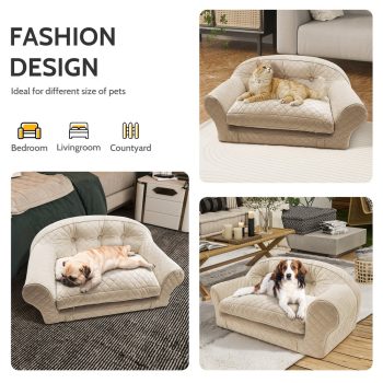 luxurious pet couch bed 2447