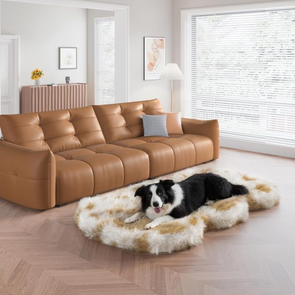 luxury faux fur dog mat 2459