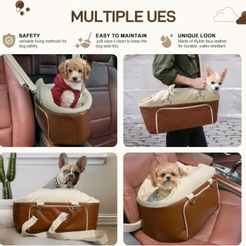 Asiento de coche para mascotas para animales pequeños 2812