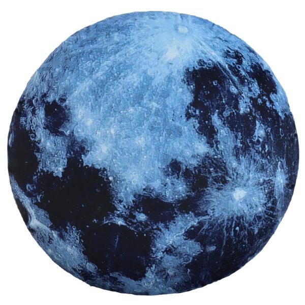 coussin décoratif planète lune 2477