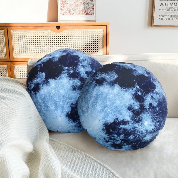 planet throw pillow decor cushion moon 2478