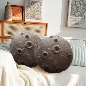 planet throw pillow decor soft cushion moon 2488