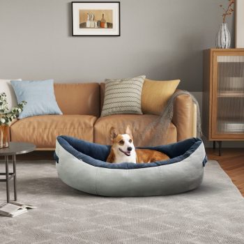 pod shape anti anxiety dogs bed 2703