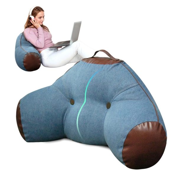 Almohada de lectura con brazos y soporte lumbar 2596