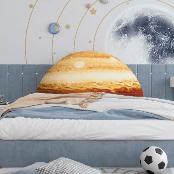 space themed headboard cushion jupiter 2787