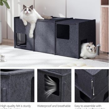 cat cave multi cat condo tunnel bed 4030