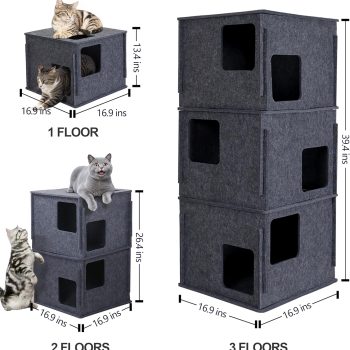 cat cave multi cat condo tunnel bed 4033