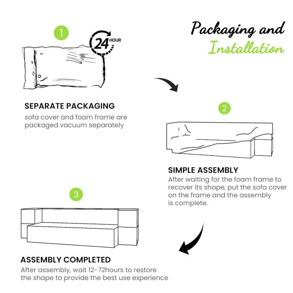 Portable Folding Sofa Bed, Play Mat: Space-Saving & Waterproof - Obraz 7