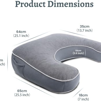 u shaped reading support pillow 4042